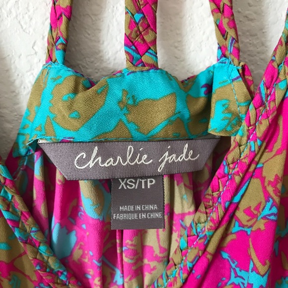 Charlie Jade Colorful Sundress - Picture 3 of 7